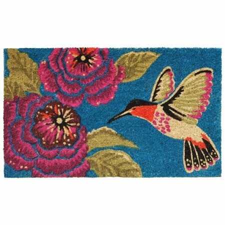 CONFIGURACION 24 x 36 in. Hummingbird Delight Rectangular Doormat, Multi Color CO2544263